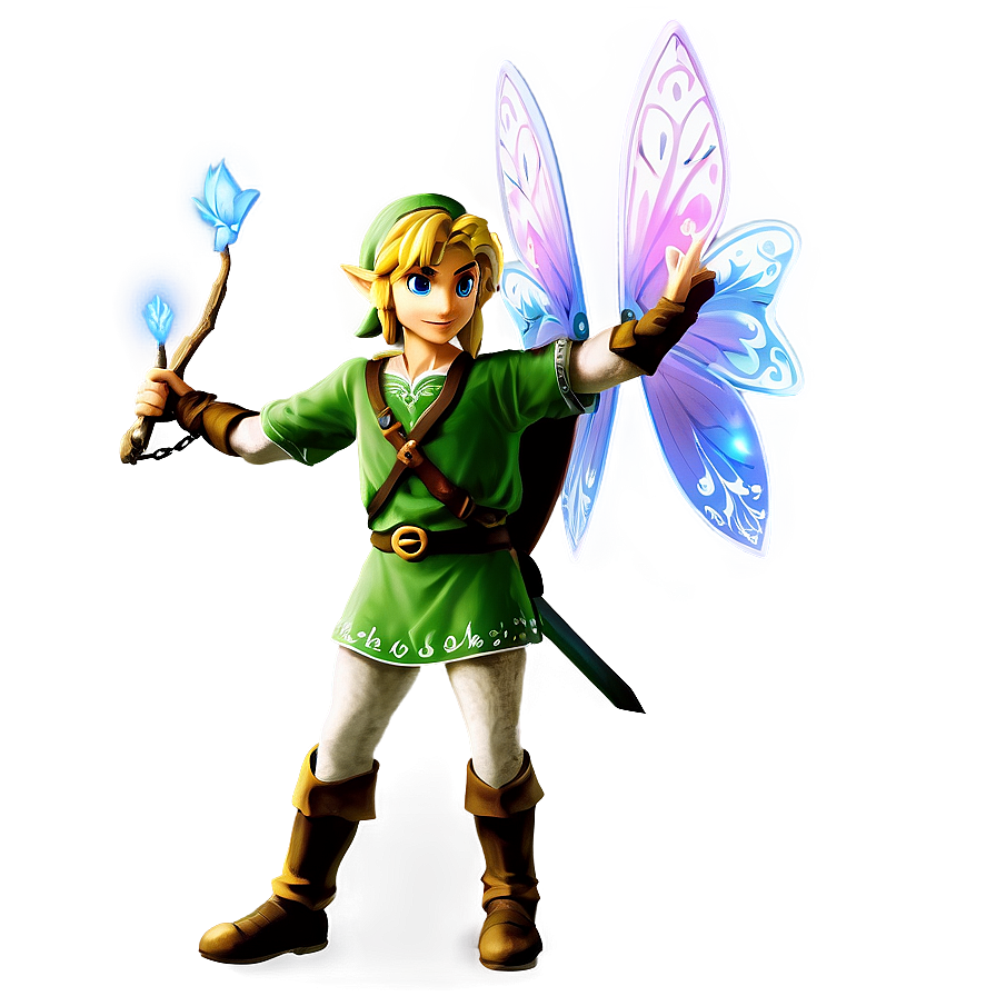 Link With Fairy Png Ops PNG