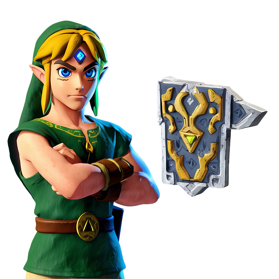 Link With Sheikah Slate Png Bxb PNG