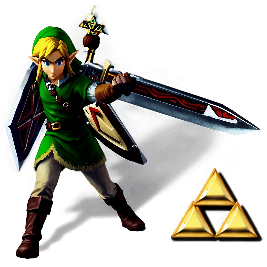 Download Link With Triforce Png 40 | Wallpapers.com