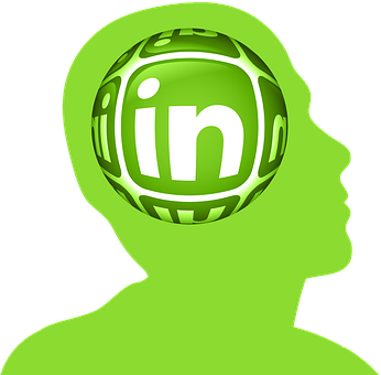Linked In Brain Concept PNG