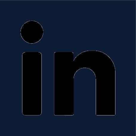 Linked In Logo Dark Background PNG