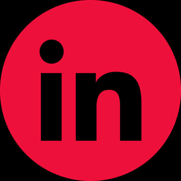 Linked In Red Logo PNG