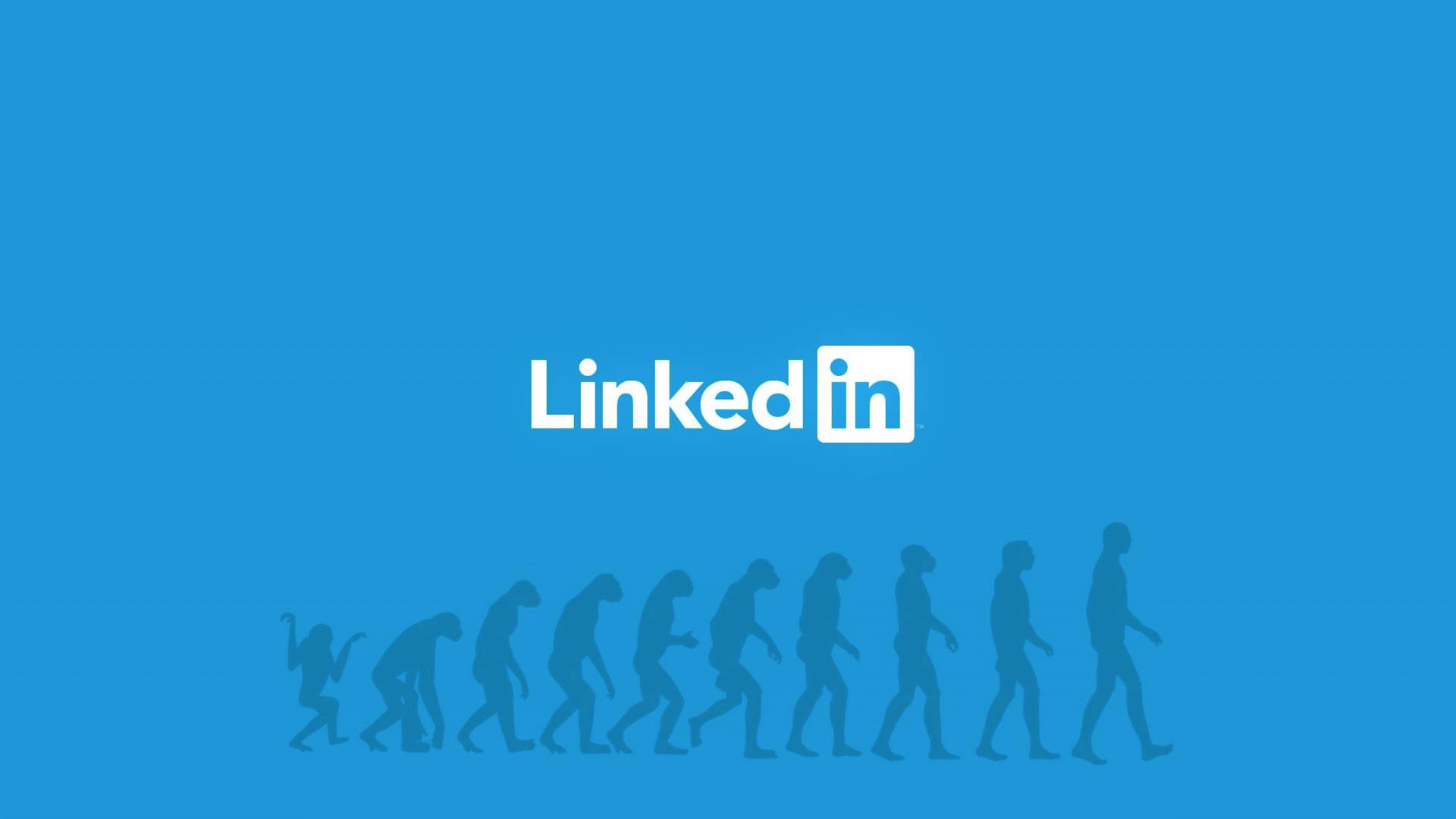 LinkedIn Evolution Of Man Wallpaper