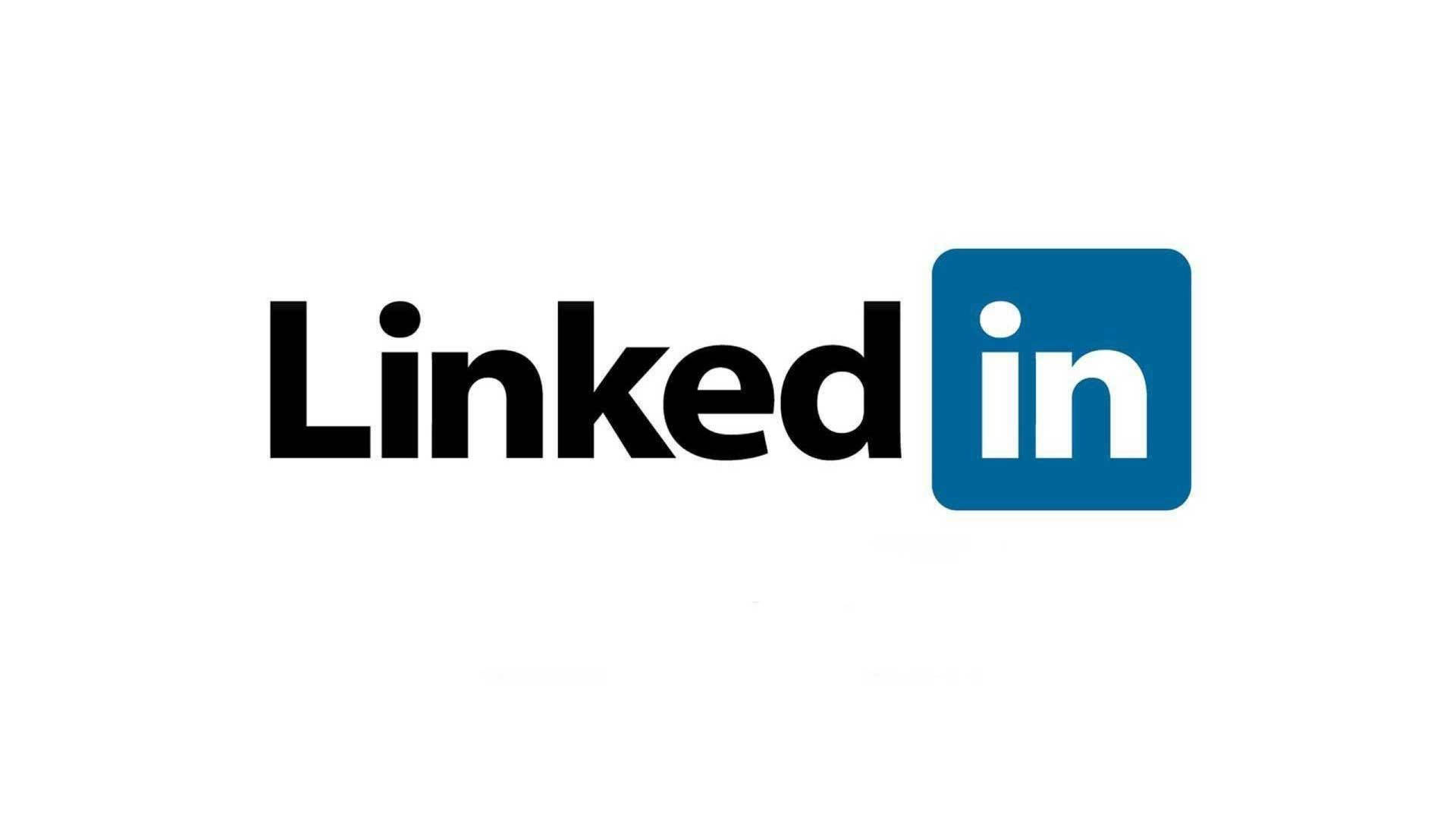 LinkedIn Original Logo Wallpaper