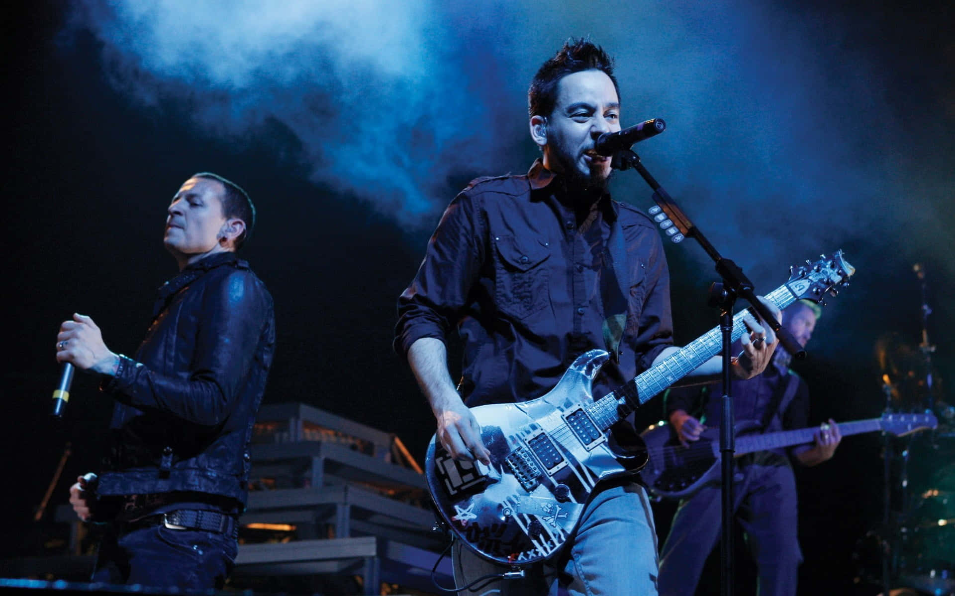 Trittder Linkin Park Gemeinschaft Bei. Wallpaper