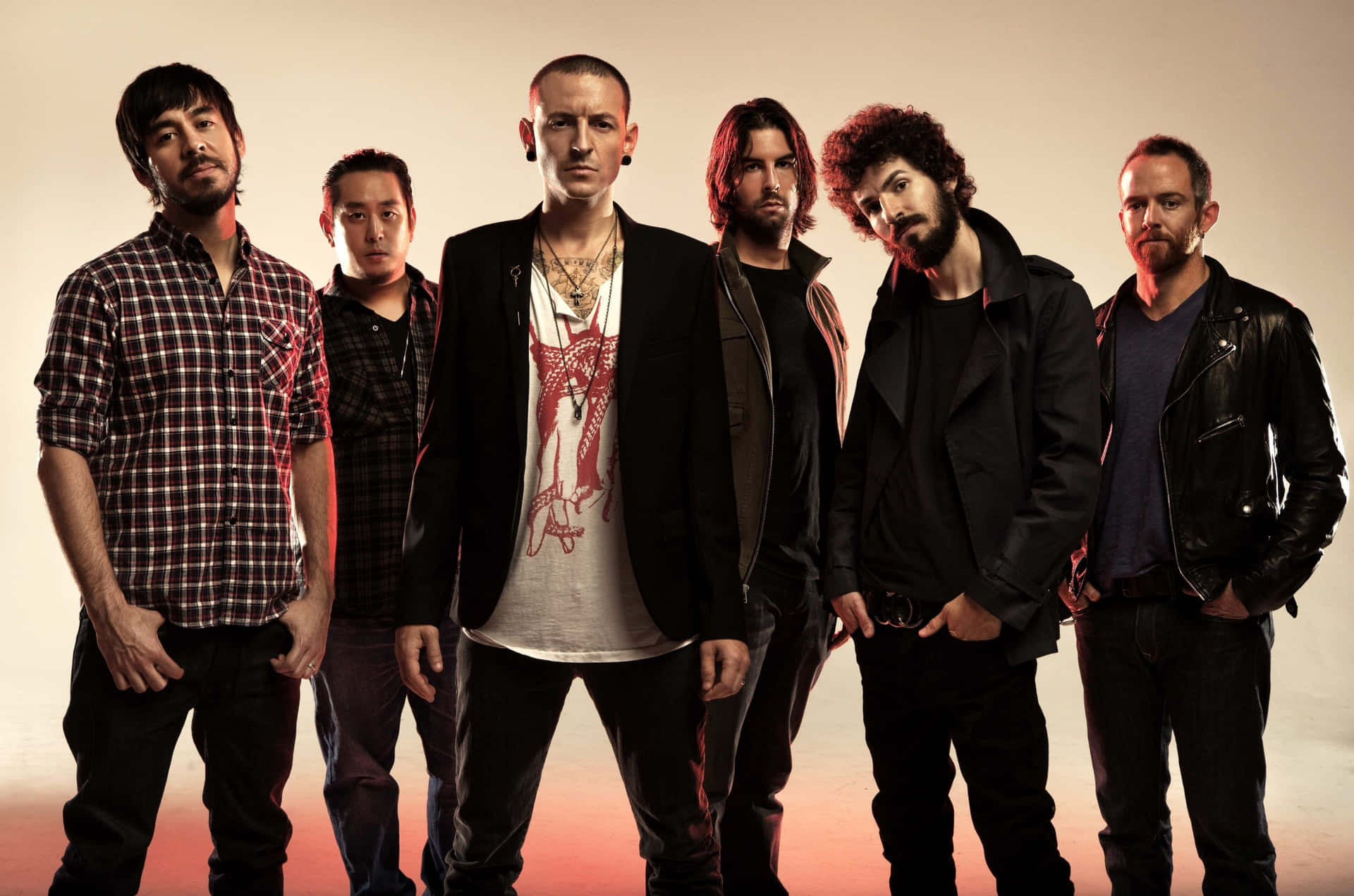 Et scene fra den ikoniske musikvideo til Linkin Parks 'In The End'. Wallpaper