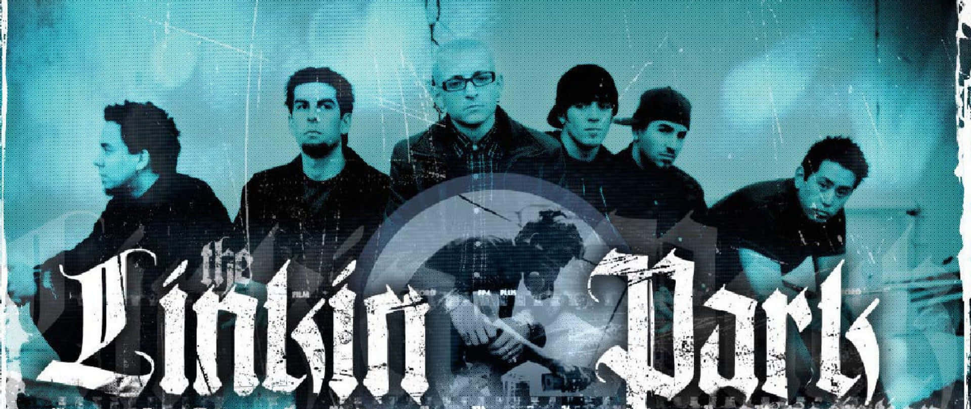 Denikoniska Gruppen Linkin Park Kliver Upp På Scenen. Wallpaper