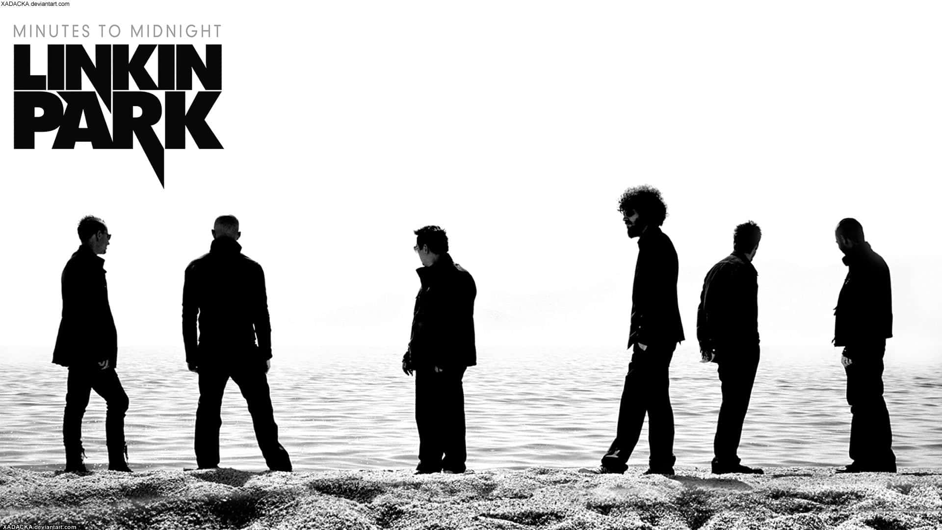 Fåen Närmare Upplevelse Av Musiken Med Linkin Park 4k Som Bakgrundsbild På Din Dator Eller Mobil. Wallpaper