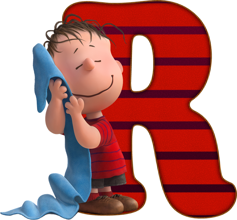 Linus Van Pelt Letter R PNG