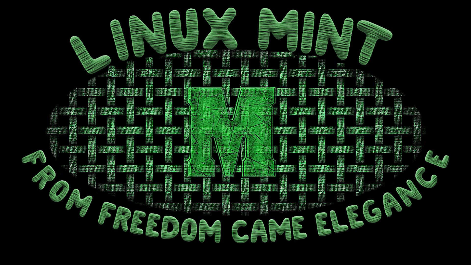Enjoy the open source power of Linux Wallpaper