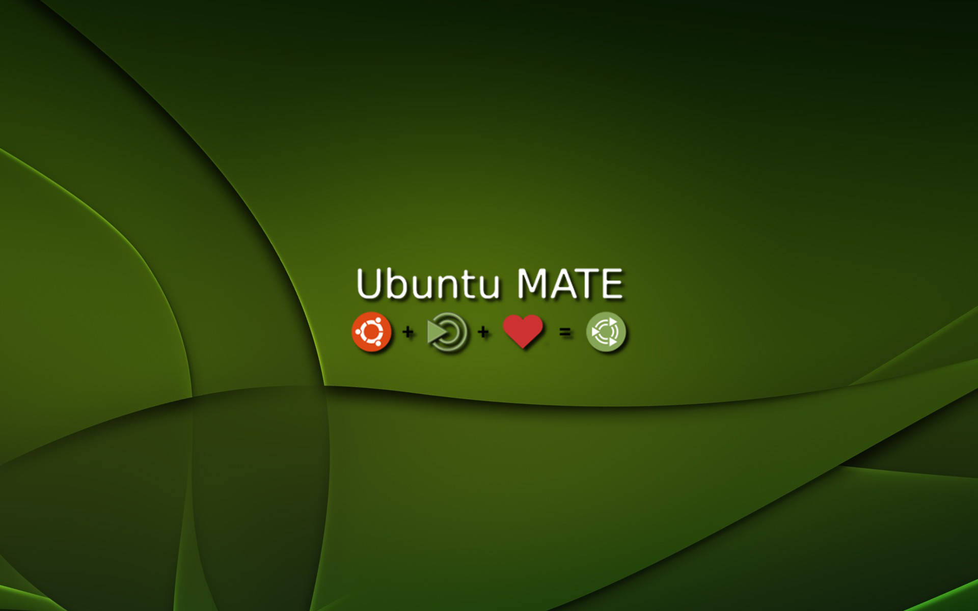 Linux Os Ubuntu Mate Green Background