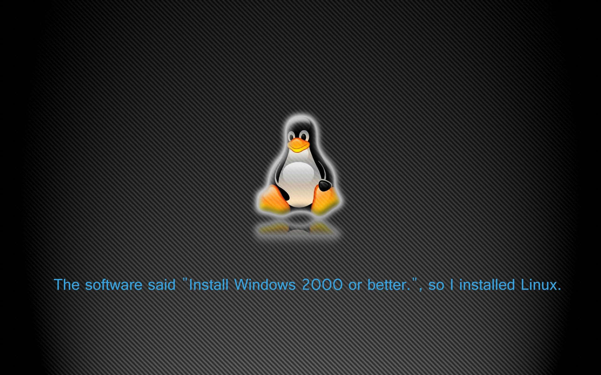 Linuxgeht Überall Hin.