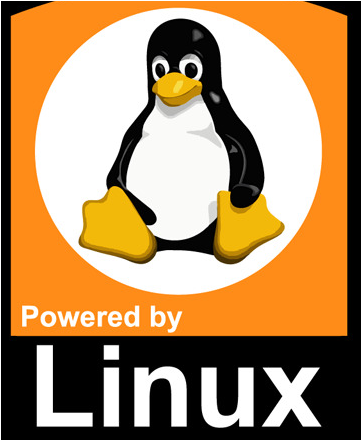 Linux Powered Penguin Logo PNG