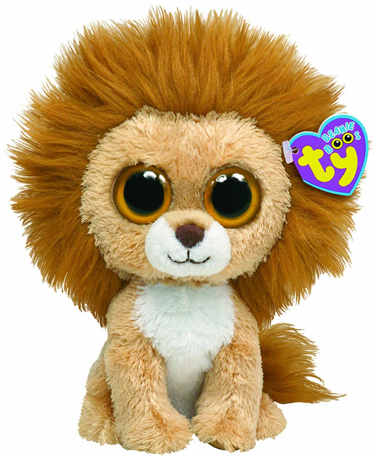 Majestic Lion Beanie Boo Sparkling Plush Toy Wallpaper