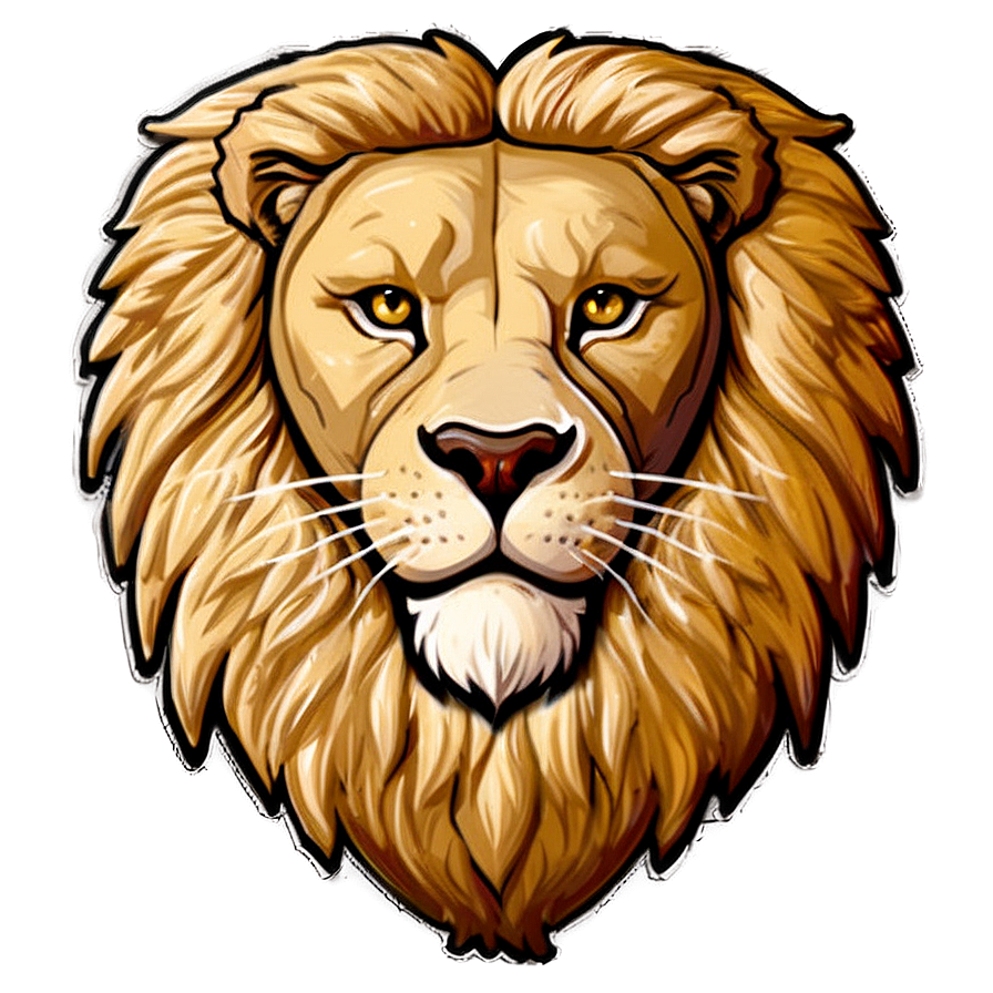 Lion Crest Emblem Png 05032024 PNG