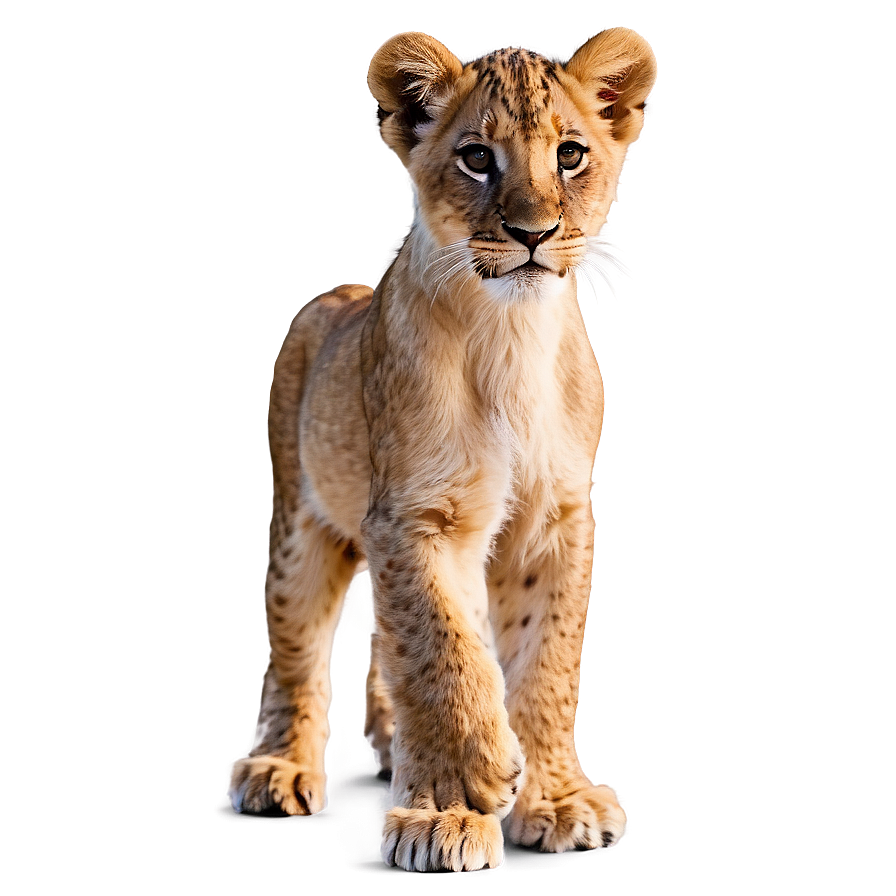 Lion Cub Adorable Png 7 PNG