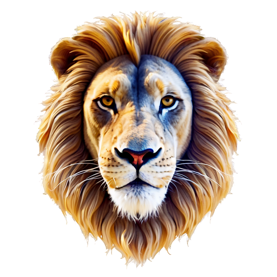 Lion Face Abstract Png 10 PNG