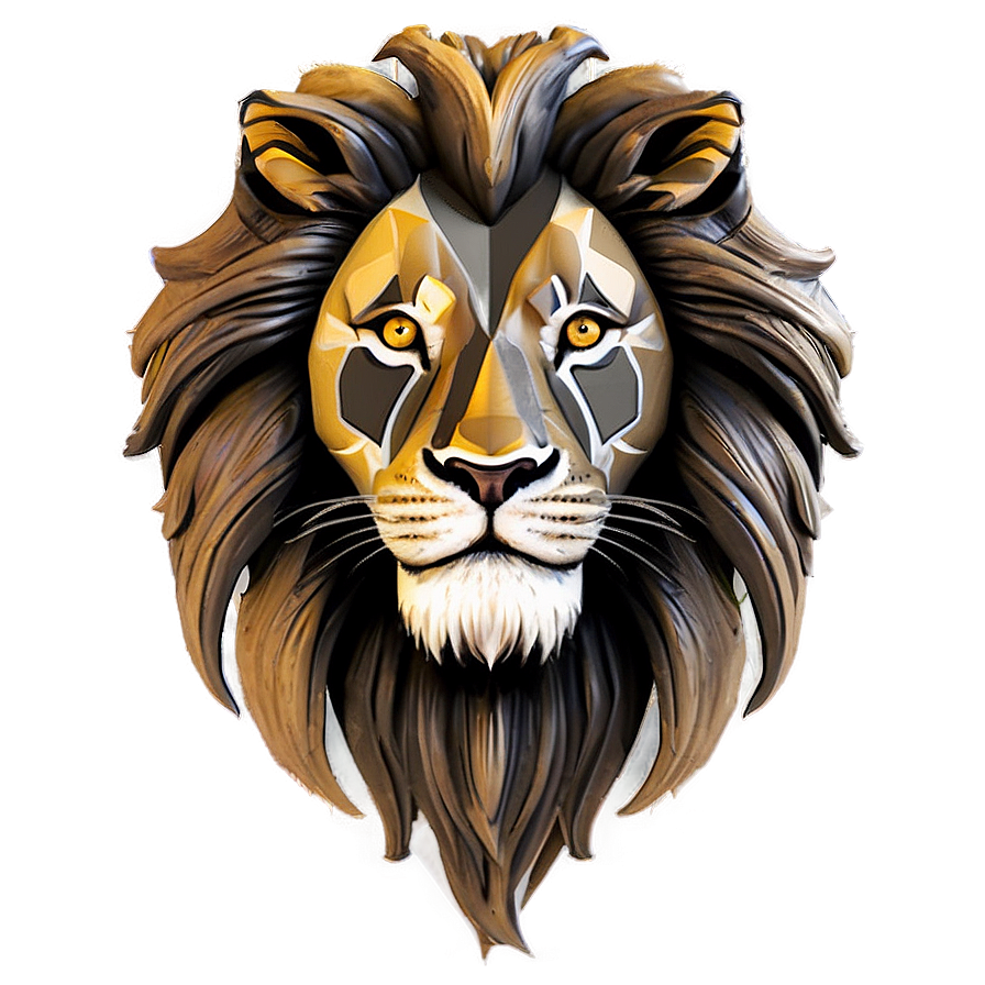 Lion Face Abstract Png 62 PNG