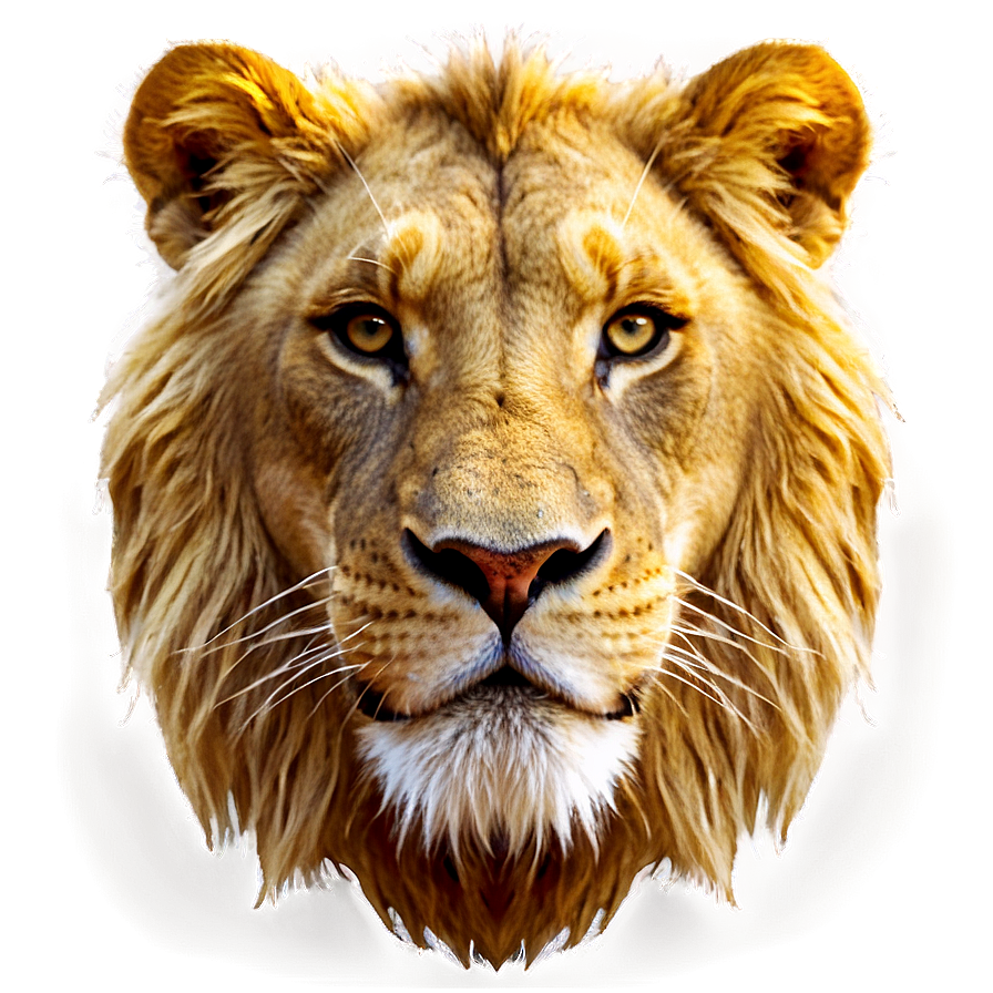 Lion Face B PNG