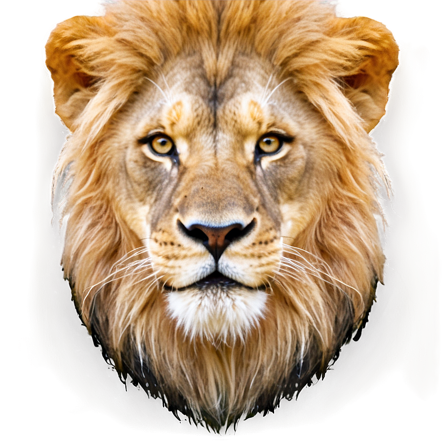 Lion Face D PNG