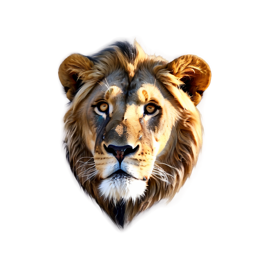 Lion Face Drawing Png Cun65 PNG