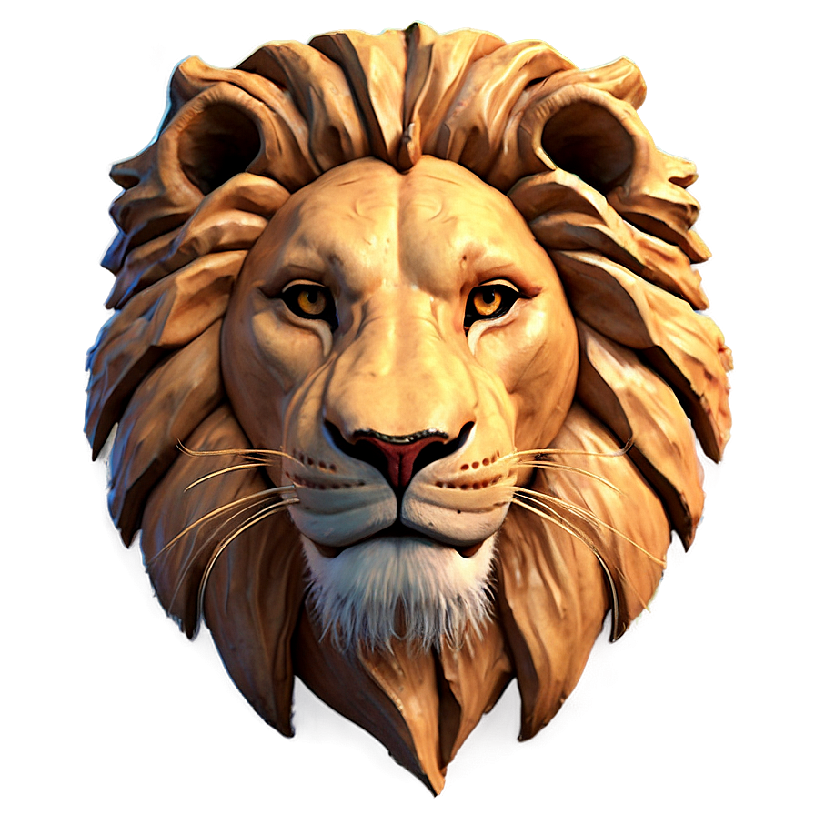 Lion Face Fantasy Art Png Epx86 PNG