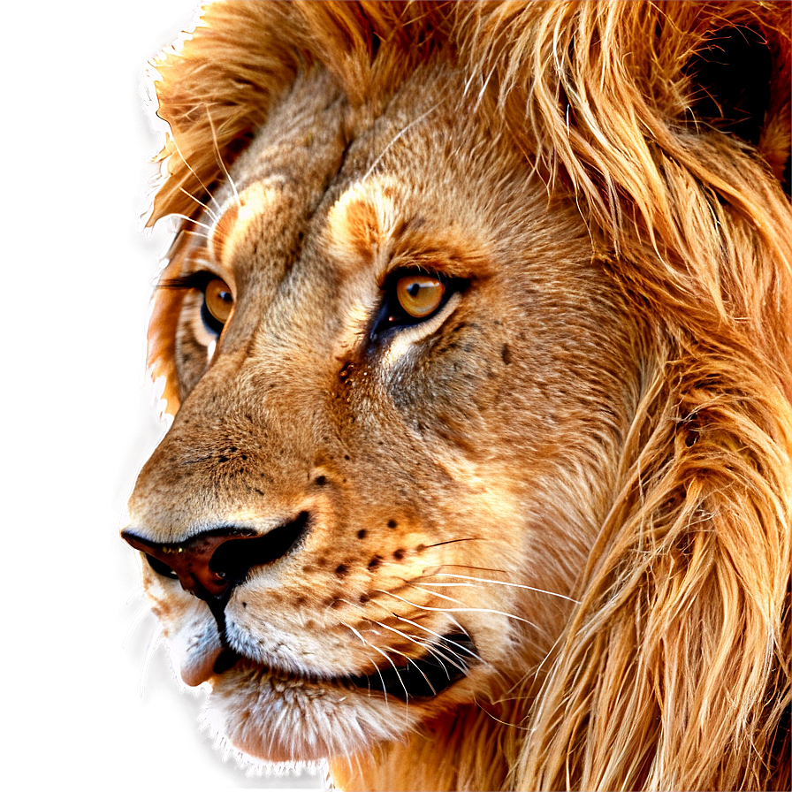 Lion Face Graphic Png Nqv PNG