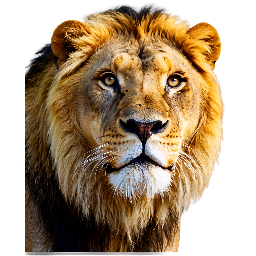 Lion Face In The Wild Png Boe97 PNG