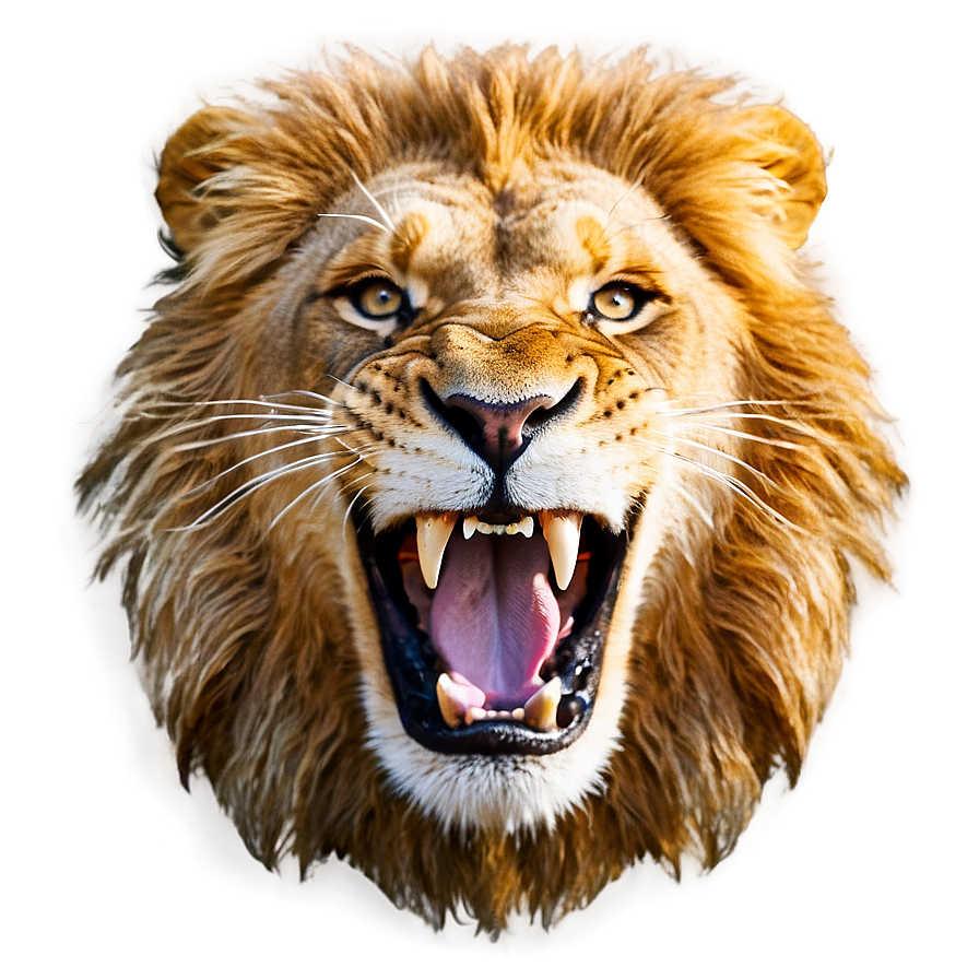 Lion Face Roar Png 14 PNG