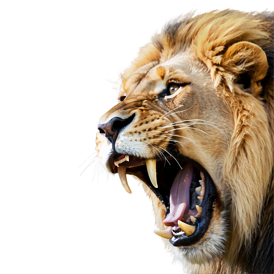 Lion Face Roar Png Owe PNG