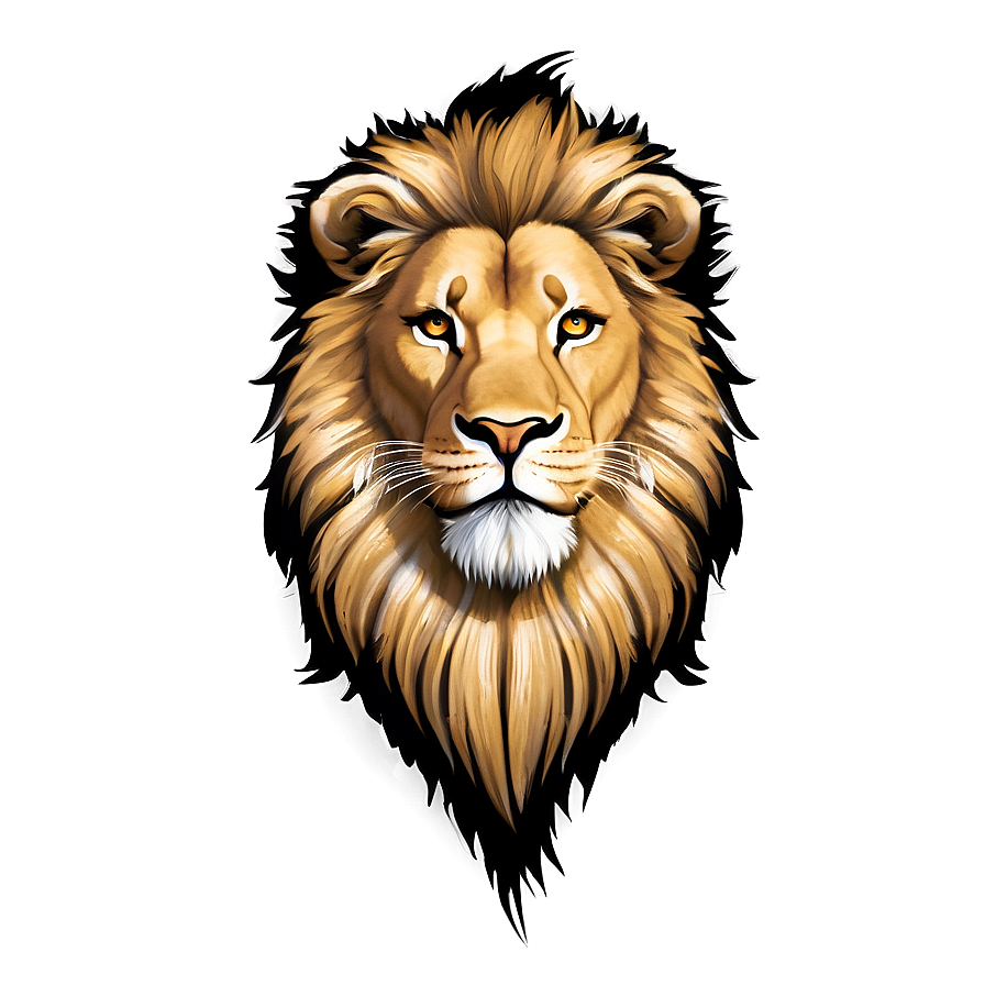 Lion Face Sketch Png Iur PNG