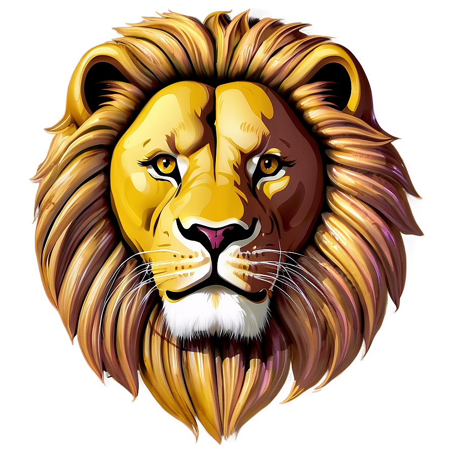 Lion Face Symbol Png Stm14 PNG