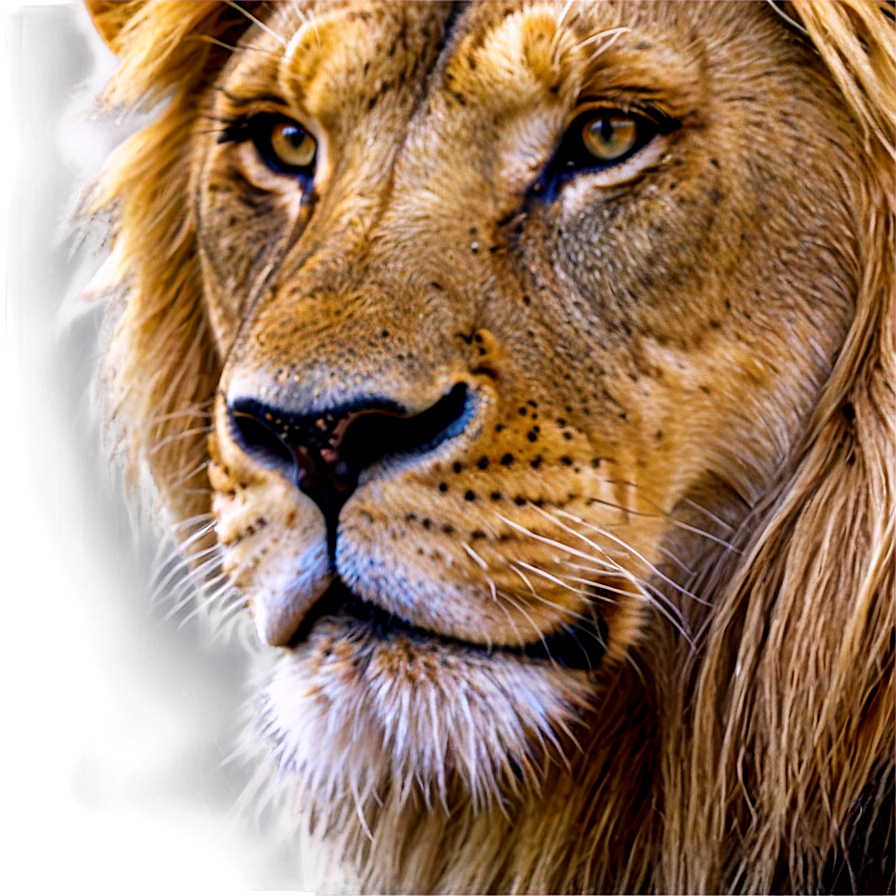 Lion Face Tattoo Design Png 06122024 PNG