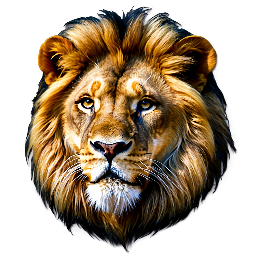 Lion Face Tattoo Design Png Fum PNG