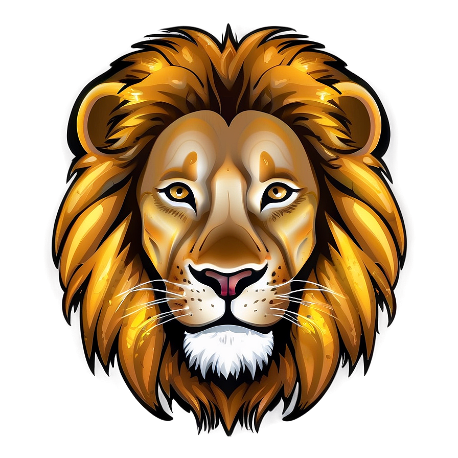 Lion Face Vector Png Uak61 PNG