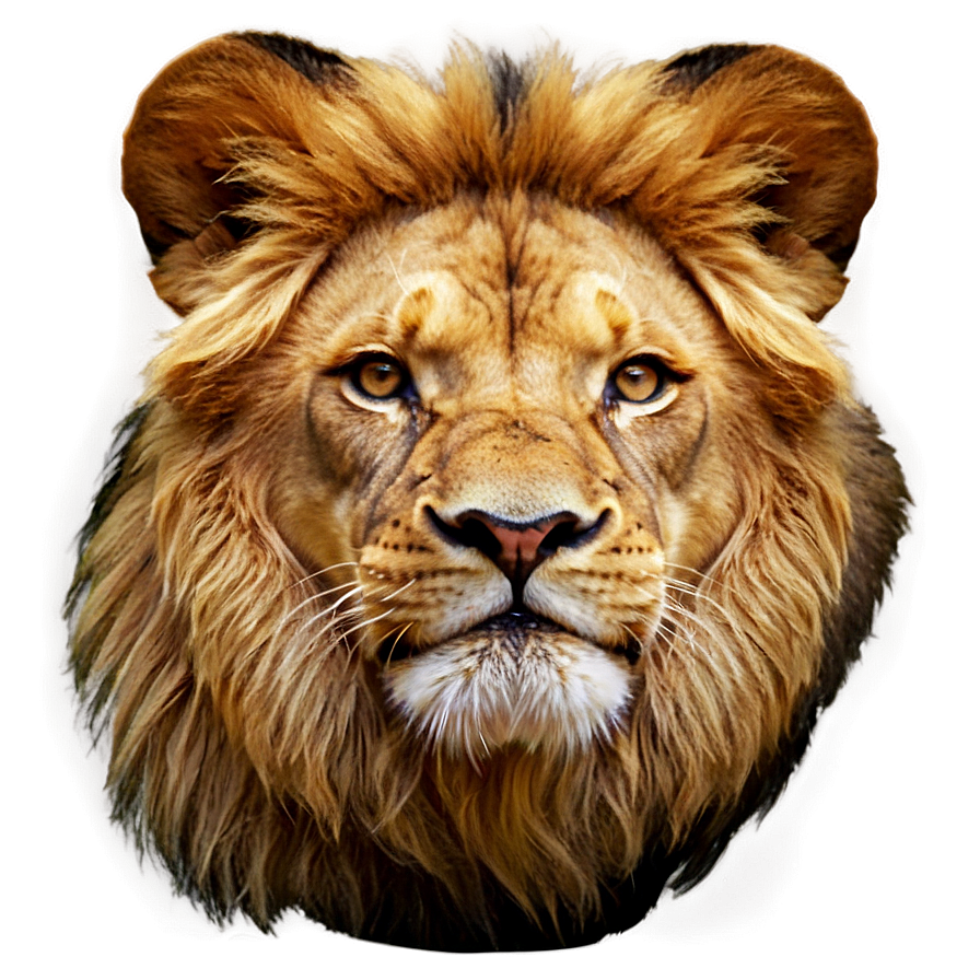 Lion Facial Expression Png Fjg52 PNG