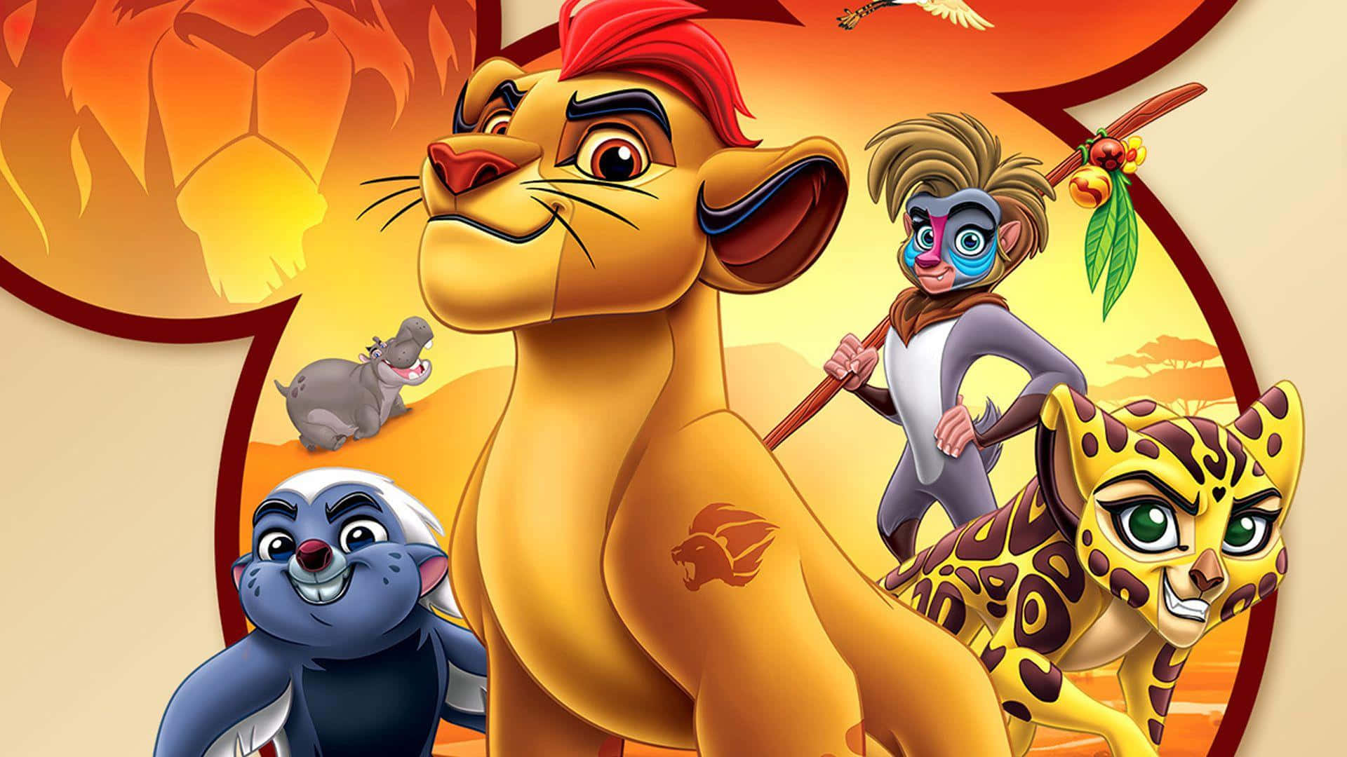 Explore the Pride Lands with The Lion Guard! Wallpaper