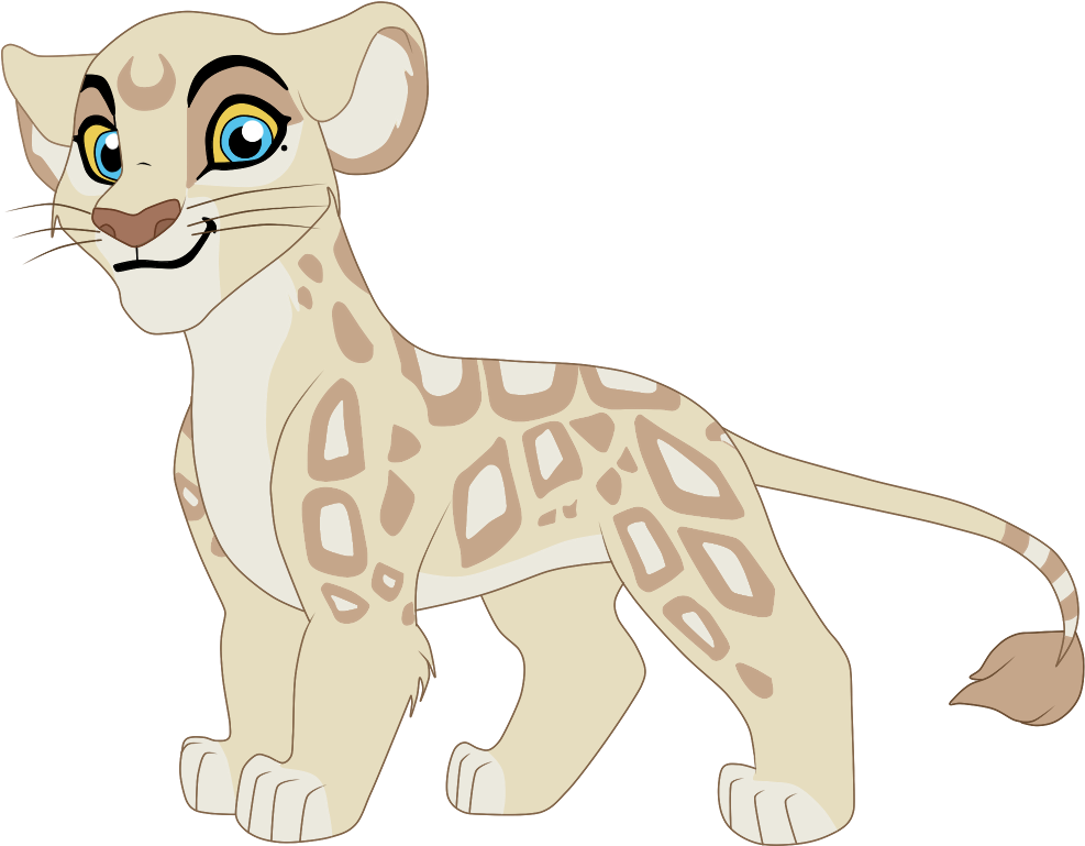 Lion Guard Animated Character PNG