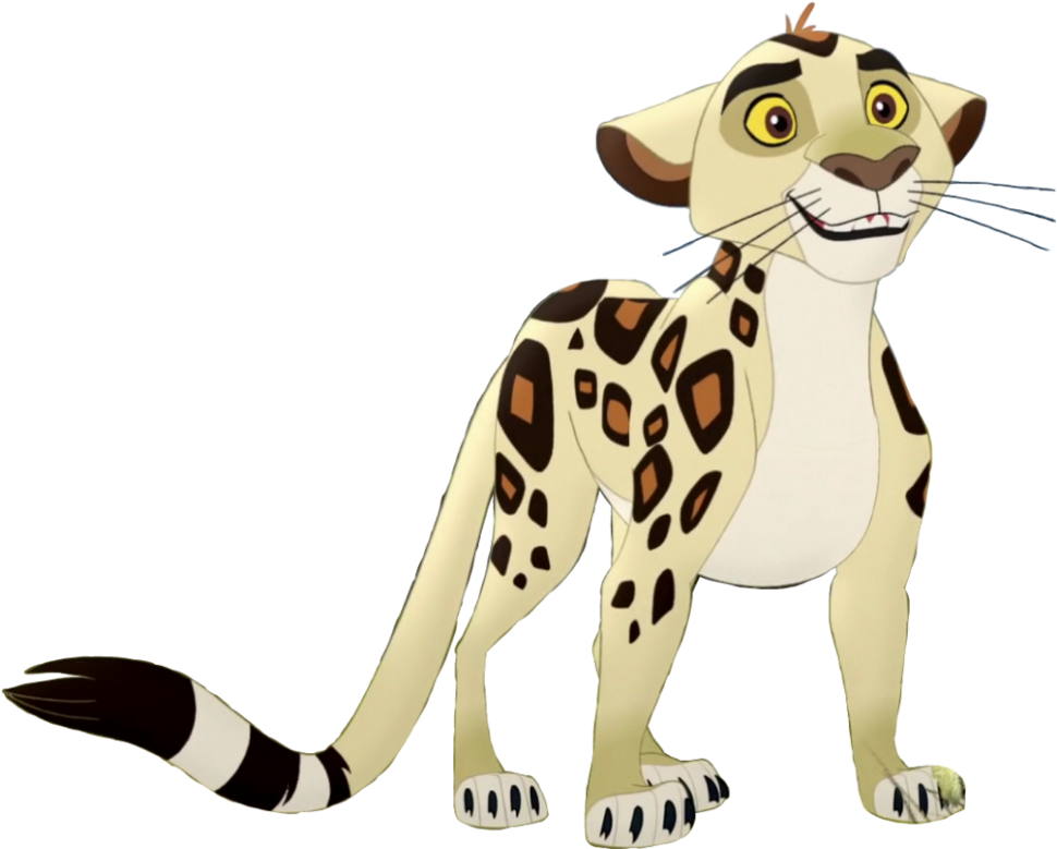 Lion Guard Animated Character Fuli PNG