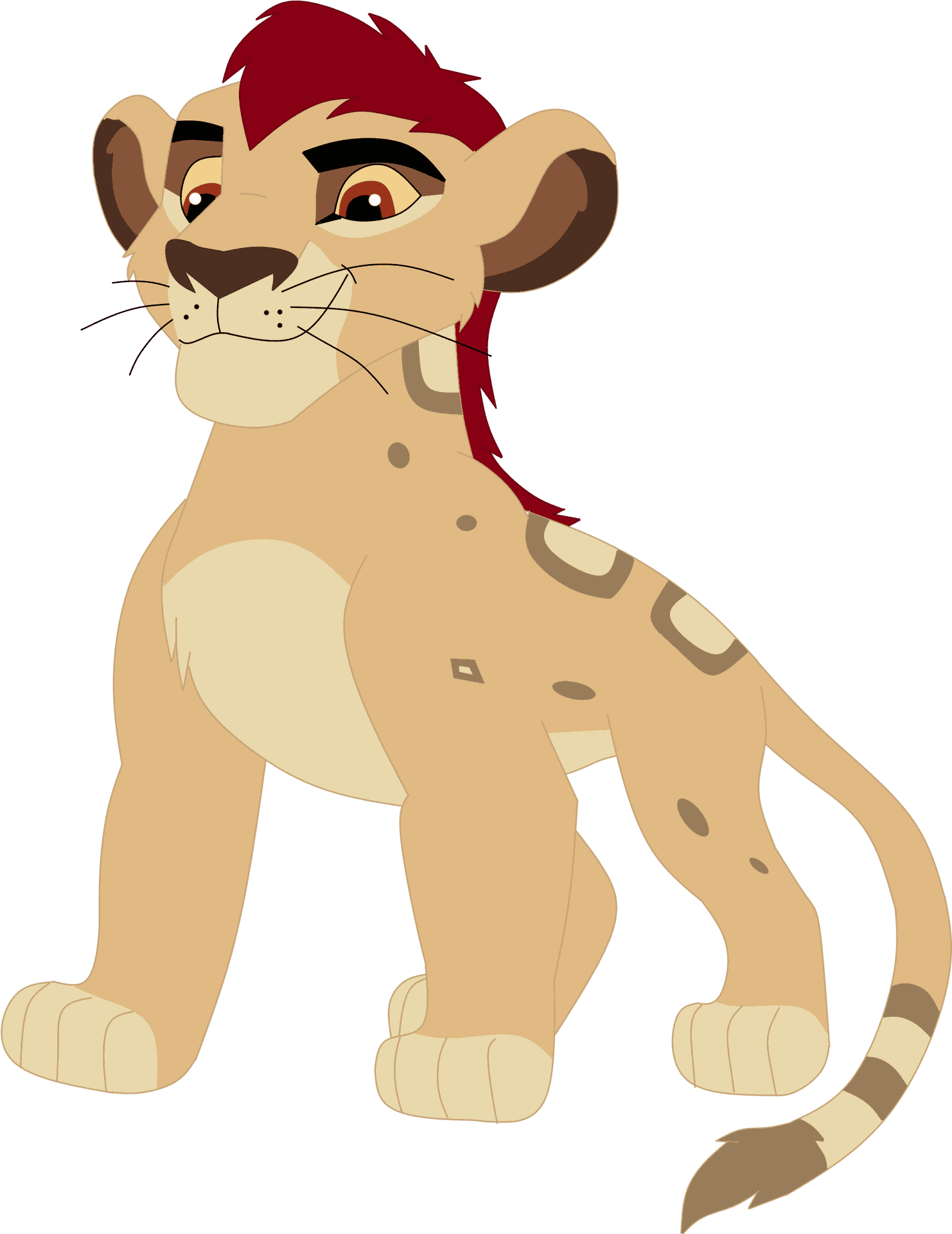 Lion Guard Animated Character PNG