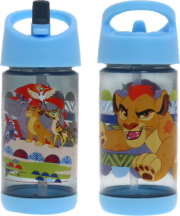 Lion Guard Character Water Bottles PNG