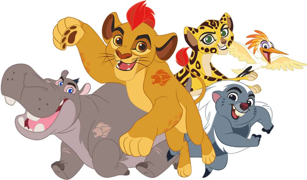 Lion Guard Characters Animated PNG