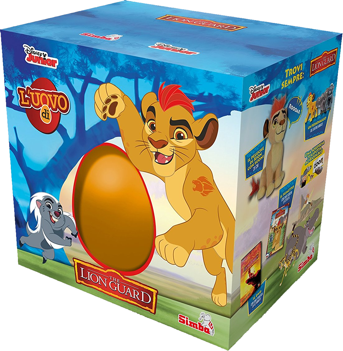 Lion Guard Toy Box Packaging PNG