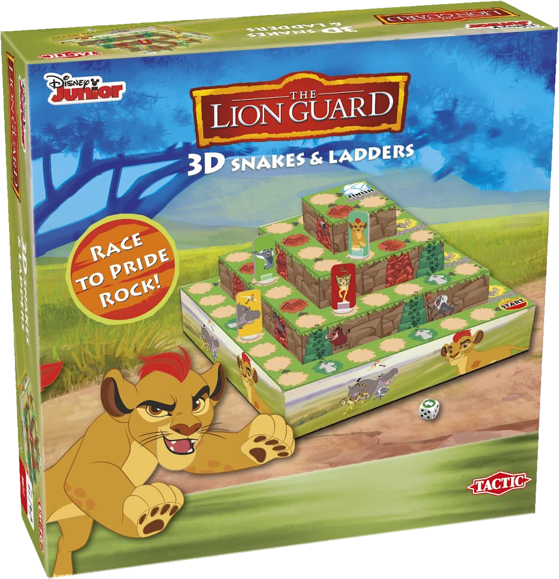 Lion Guard3 D Snakesand Ladders Game PNG