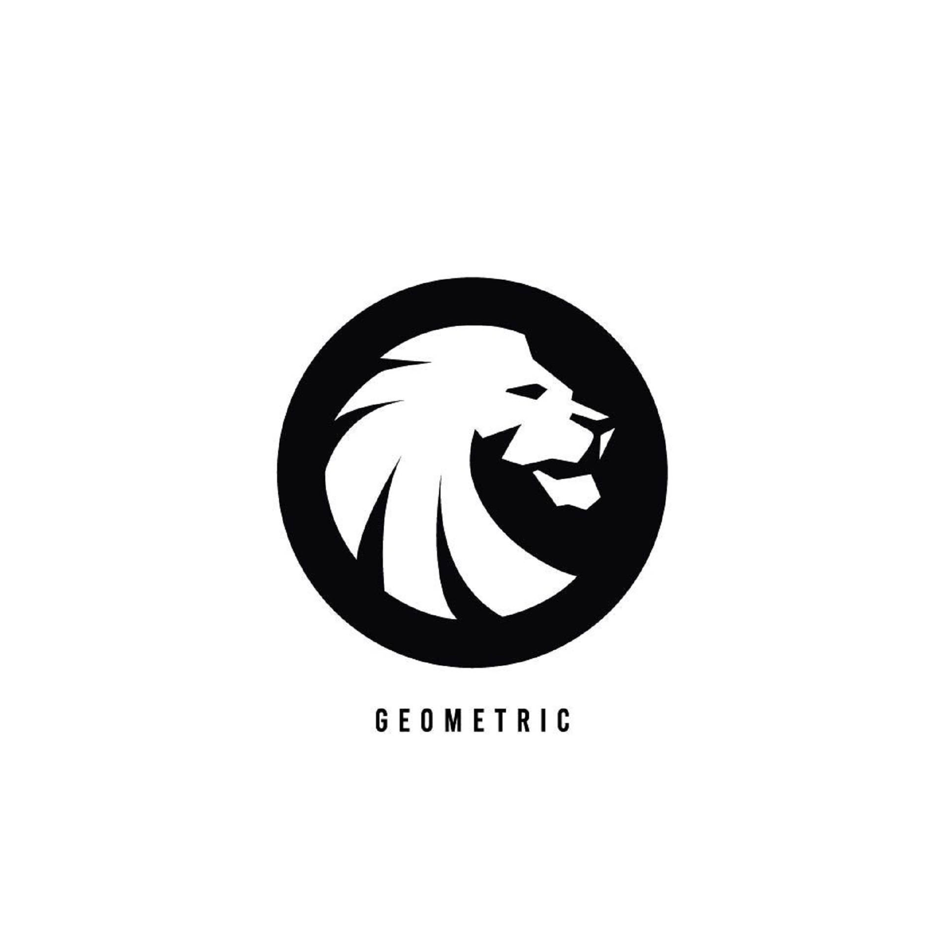 Løvehoved rund Logo Wallpaper