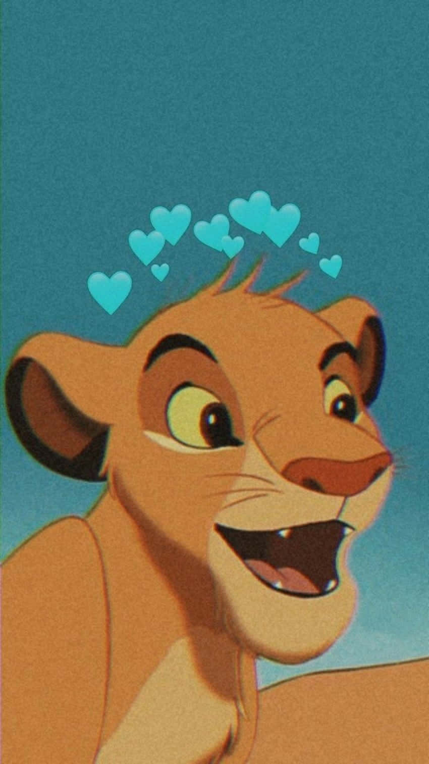 Lion Head Cute Matching Best Friend Wallpaper Idea Wallpaper