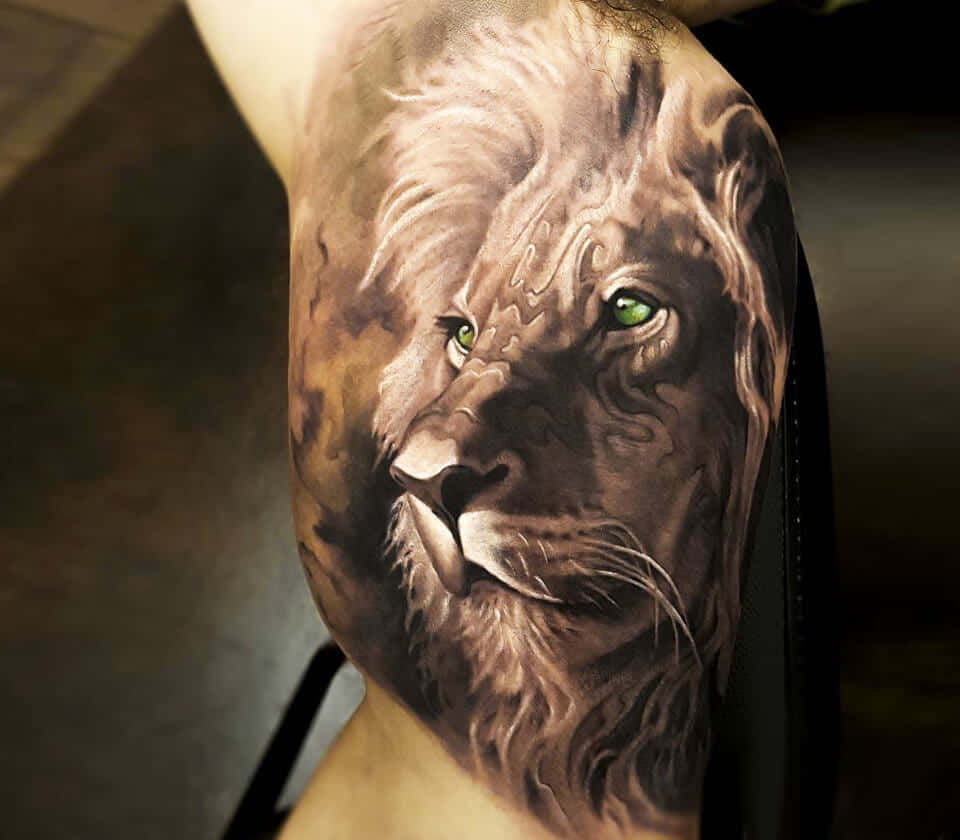 40 Most Original Lion Tattoos : Unleashing Your Inner Beast | Mens lion  tattoo, Small lion tattoo, Lion tattoo