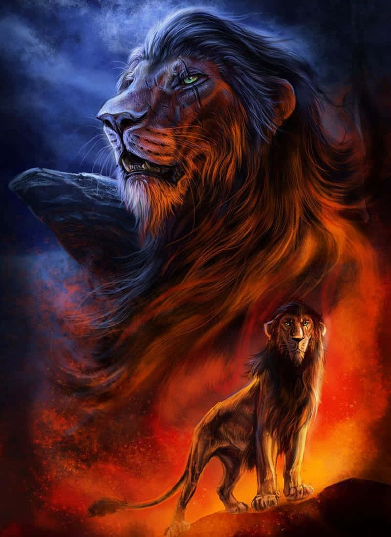 "Be Prepared" -Scar from the Lion King Wallpaper
