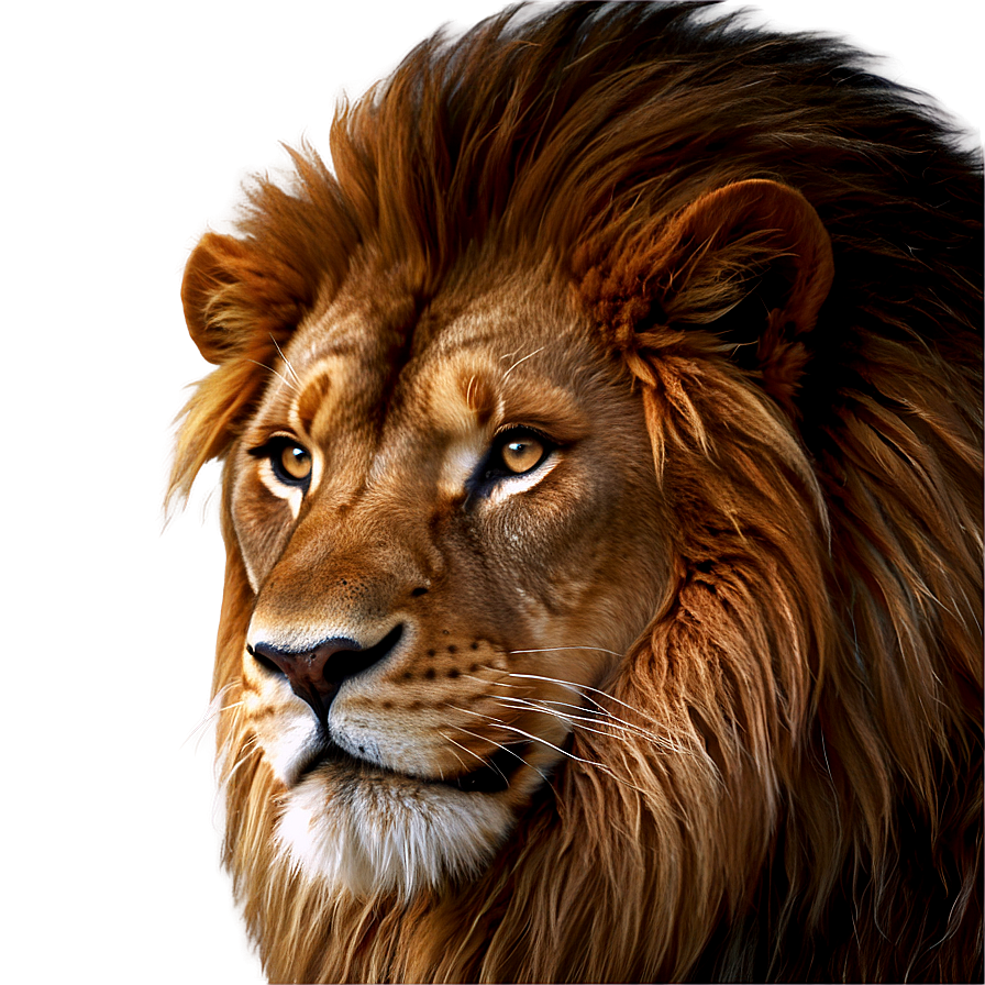 Download Lion Mane Detail Png 55 | Wallpapers.com