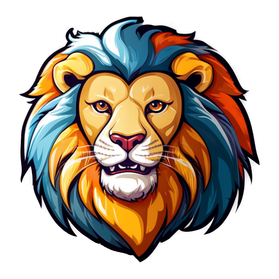 Lion Mascot Logo Png Yif32 PNG